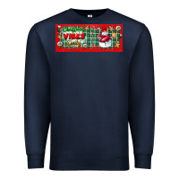 Navy christmas vibes only Premium Sweatshirt - BundleAndBundleShop