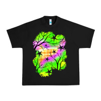 Black star halloween patch Urban Heavy Tee - BundleAndBundleShop