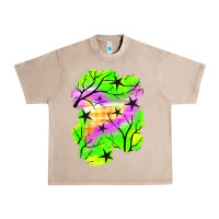 French Oak star halloween patch Urban Heavy Tee - BundleAndBundleShop