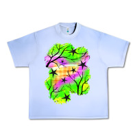 Grape Ice star halloween patch Urban Heavy Tee - BundleAndBundleShop