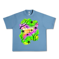 Pebble Blue star halloween patch Urban Heavy Tee - BundleAndBundleShop