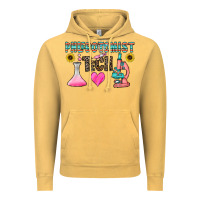 Vintage Mustard phlebotomist tech Vintage Hoodie - CowhideDigitalArt