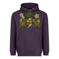 Plum Boy Mom Heavyweight Hoodie - BundleAndBundleShop