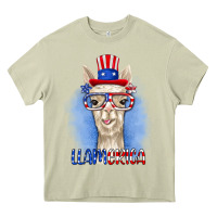 Mossy llamerica Heavy Core Tee - RanaPortraitStore