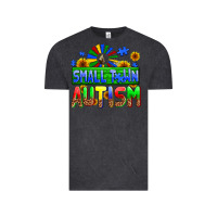 Vintage Black small town autism Vintage Tee - AdoDesignShop