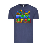Vintage Denim small town autism Vintage Tee - AdoDesignShop