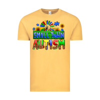 Vintage Mustard small town autism Vintage Tee - AdoDesignShop