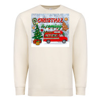 Sandshell christmas is coming tumbler Premium Sweatshirt - BundleAndBundleShop