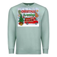 Seafoam christmas is coming tumbler Premium Sweatshirt - BundleAndBundleShop