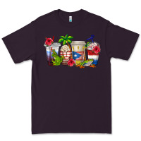 Plum puerto rico coffee cups Premium Tee - texasbilliewilder