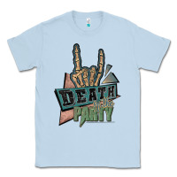 Dusty Blue death of the party white Classic Tee - JahusDesignShop