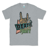 Heather Grey death of the party white Classic Tee - JahusDesignShop