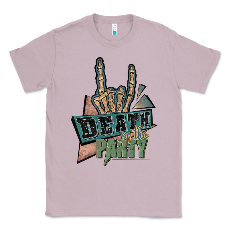 Death Of The Party White Classic Tee by JahusDesignShop | Teevron
