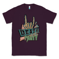 Plum death of the party white Classic Tee - JahusDesignShop