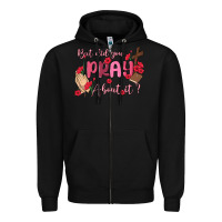 Black but did you pray about it Zipper Hoodie - MaliasSmallBusiness