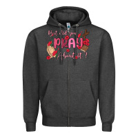 Charcoal Heather but did you pray about it Zipper Hoodie - MaliasSmallBusiness