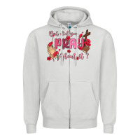 Dove Grey but did you pray about it Zipper Hoodie - MaliasSmallBusiness