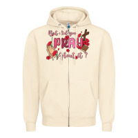 Sandshell but did you pray about it Zipper Hoodie - MaliasSmallBusiness