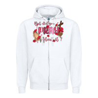 White but did you pray about it Zipper Hoodie - MaliasSmallBusiness