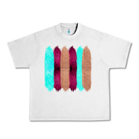Lunar Rock Colored Farm Life Purple Wood Jute Cyan Glitter Brush Strokes Urban Heavy Tee - Bettercallsaul