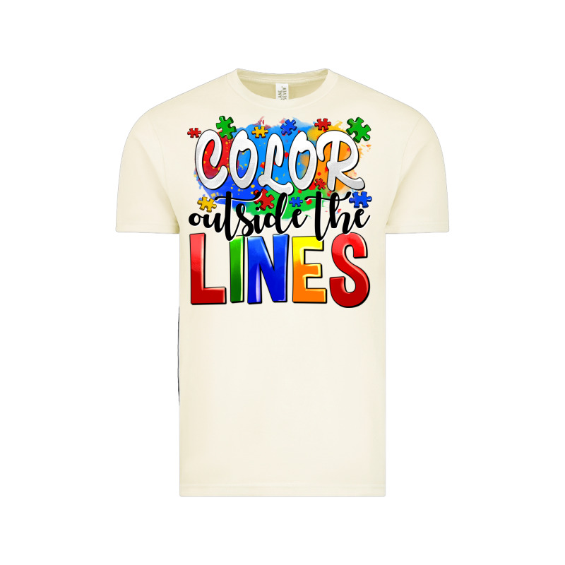Color Outside The Lines Vintage Tee by AdoDesignShop | Teevron