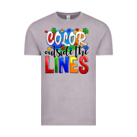 Vintage Zinc color outside the lines Vintage Tee - AdoDesignShop