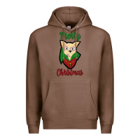 Chestnut Merry Christmas Cat Premium Hoodie - Bettercallsaul