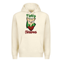 Sandshell Merry Christmas Cat Premium Hoodie - Bettercallsaul