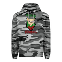 Slate Camo Merry Christmas Cat Premium Hoodie - Bettercallsaul