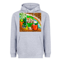 Heather Grey Coffee Cups St Patricks Day Tumbler Heavyweight Hoodie - BundleAndBundleShop