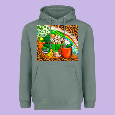 Coffee Cups St Patricks Day Tumbler Heavyweight Hoodie Designed By Bundleandbundleshop