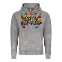 Cloud Rock pride gnome Vintage Hoodie - CowhideDigitalArt