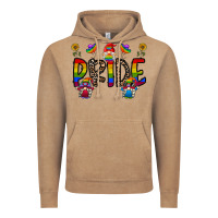 Vintage Coffee pride gnome Vintage Hoodie - CowhideDigitalArt