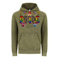 Vintage Olive pride gnome Vintage Hoodie - CowhideDigitalArt