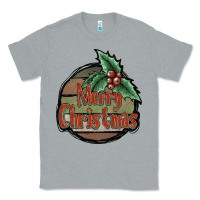 Heather Grey Merry Christmas Classic Tee - JahusDesignShop