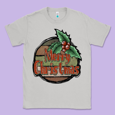 Merry Christmas Classic Tee Designed By Jahusdesignshop