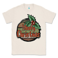 Natural Merry Christmas Classic Tee - JahusDesignShop