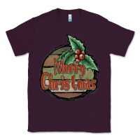 Plum Merry Christmas Classic Tee - JahusDesignShop