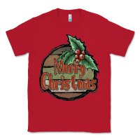 Red Merry Christmas Classic Tee - JahusDesignShop