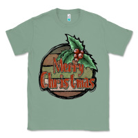 Sage Merry Christmas Classic Tee - JahusDesignShop