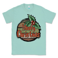 Seafoam Merry Christmas Classic Tee - JahusDesignShop