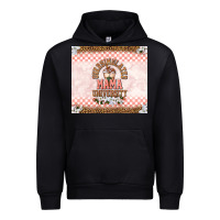 Black Oversimulated mama university Urban Hoodie - TumblerDesignByShophia