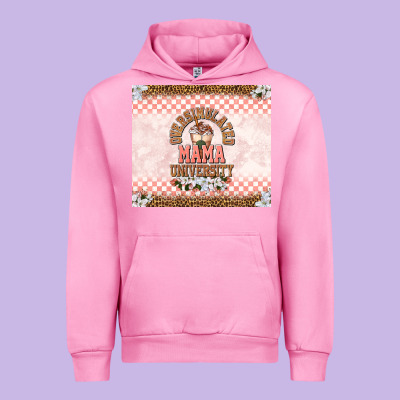 Oversimulated Mama University Urban Hoodie Designed By Tumblerdesignbyshophia