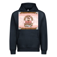 Navy Oversimulated mama university Urban Hoodie - TumblerDesignByShophia