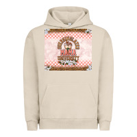 Pigment French Oak Oversimulated mama university Urban Hoodie - TumblerDesignByShophia