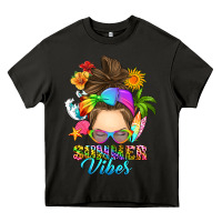 Asphalt messy bun summer vibes Heavy Core Tee - RanaPortraitStore