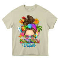 Mossy messy bun summer vibes Heavy Core Tee - RanaPortraitStore
