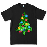 Black sequin's christmas tree Premium Tee - Zillion Design Studio