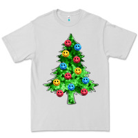 Dove Grey sequin's christmas tree Premium Tee - Zillion Design Studio