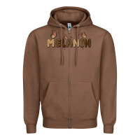 Chestnut melanin Zipper Hoodie - MaliasSmallBusiness